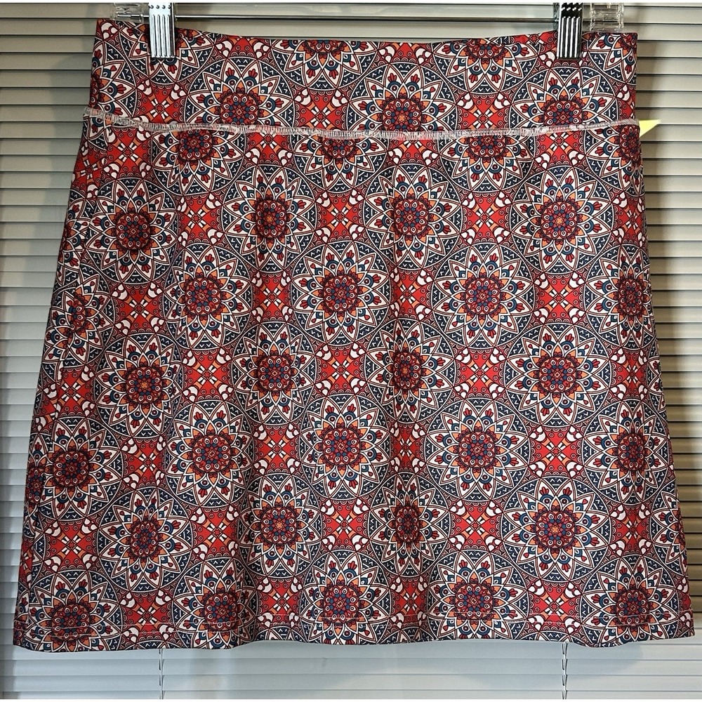 Zealotpower Skort Women's Size L Tennis Golf Running  Elastic Waist Stretch‎